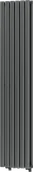 Grzejniki pokojowe - Mexen Dallas grzejnik dekoracyjny 1600 x 360 mm, 1039 W, antracyt - W214-1600-360-00-66 - miniaturka - grafika 1