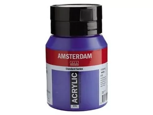 Talens Amsterdam, farba akrylowa, 500 ml, Niebieski ftalowy - Przybory szkolne - miniaturka - grafika 2
