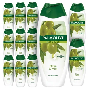 Palmolive żel pod prysznic Olive-milk 12x500 ml - Kosmetyki do kąpieli - miniaturka - grafika 1
