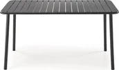 Stoły ogrodowe - Halmar Stół ogrodowy BOSCO 70x140 czarny HALMAR - miniaturka - grafika 1