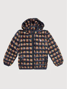Guess Kurtka puchowa H1YT03 WB310 Granatowy Regular Fit - Kurtki i płaszcze dla chłopców - miniaturka - grafika 1