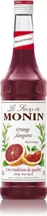 Monin Syrop BLOOD ORANGE 0,7 l czerwona pomarańcza 3052911117503 - Syropy i koncentraty owocowe - miniaturka - grafika 1