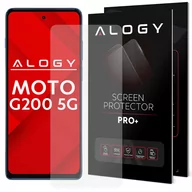 Szkła hartowane na telefon - Szkło hartowane 9H Alogy ochrona na ekran do Motorola Moto G200 5G - miniaturka - grafika 1