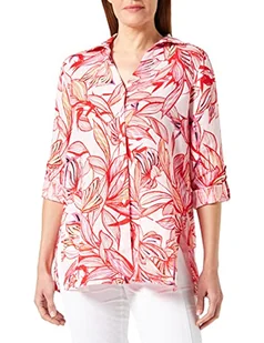 GERRY WEBER Edition Damska bluzka 860039-66264, fioletowa/różowa/czerwona/pomarańczowa, nadruk: 38, liliowy/różowy/czerwony/pomarańczowy nadruk - Bluzki damskie - miniaturka - grafika 1