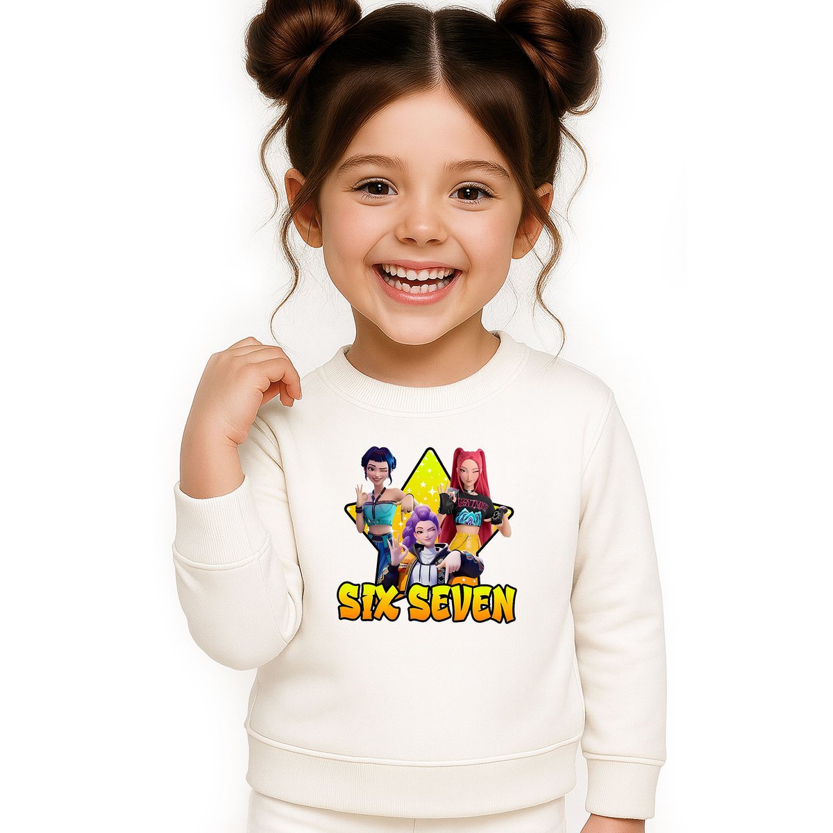 BLUZA DZIECIĘCA 67 SIX SEVEN VIRAL HUNTRIX 104 DLA CHŁOPCA DZIEWCZYNKI
