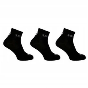 Skarpety turystyczne Salomon Active Wear Quarter 3 pary, niskie - Odzież trekkingowa damska - miniaturka - grafika 1