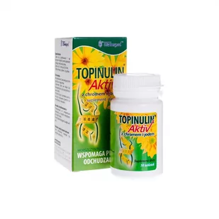 Farmapol TOPINULIN AKTIV 50 tabl 3019321 - Spalacze tłuszczu - miniaturka - grafika 1
