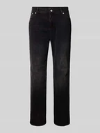 Spodnie męskie - Jeansy z poszerzaną nogawką z czystej bawełny model ‘GIBB’ - miniaturka - grafika 1