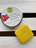 Odżywki do włosów - Naturologia Odżywka do Włosów w Kostce Emolientowo - Nawilżająca z Granatem, Naturologia, 58g - miniaturka - grafika 1