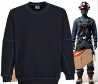 Odzież robocza - Bluza robocza dwukolorowa Navy/royal, XXL filtr 40+ UPF SLIM FIT PORTWEST PORTWEST - miniaturka - grafika 1