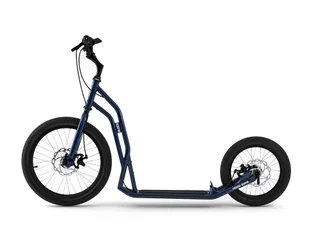Hulajnoga Yedoo Steel S2016 Disc Blue - Ortezy, stabilizatory i opaski elastyczne - miniaturka - grafika 1