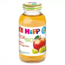Hipp Sok BIO - jabłko-winogrona - bez glutenu, laktozy, cukru i dodatków - Soki i herbatki dla dzieci - miniaturka - grafika 2