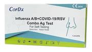 Testy na koronawirusa - Test CorDx Influenza A/B+ COVID-19/RSV Combo Ag, 1 sztuka - miniaturka - grafika 1