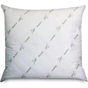 Poduszki - Biała poduszka z wypełnieniem z włókna bambusowego Good Morning Bamboo, 75x75 cm - miniaturka - grafika 1