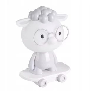 Polux Lampka nocna LED 2.5W OWCA NA DESKOROLCE barwa ciepła biała 314802 - Lampy sufitowe - miniaturka - grafika 2