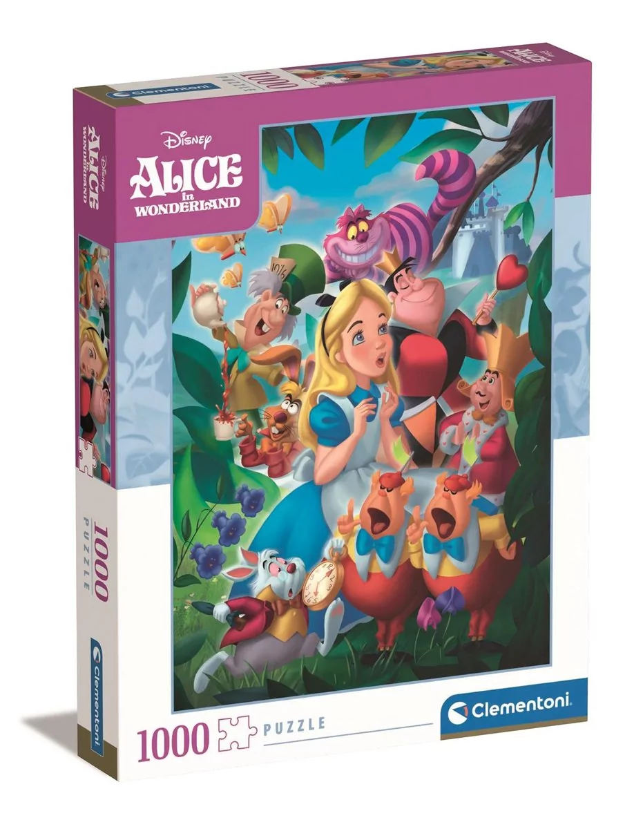 Puzzle, Disney Collection, Alicja w Krainie czarów, (39673), 1000 el.