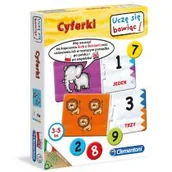 Gry planszowe - Clementoni Cyferki 60695 - miniaturka - grafika 1