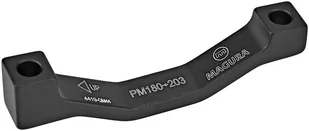 Magura Magura QM 44 Adapter PM 180-203 mm, black 2020 Akcesoria do hamulców tarczowych 2701967 - Części rowerowe - miniaturka - grafika 1