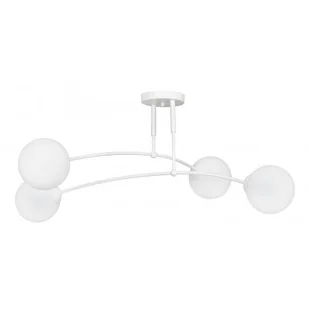 Biała nowoczesna lampa sufitowa D3-P05 - Lampy sufitowe - miniaturka - grafika 1