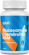 Suplementy naturalne - Suplement diety VPLab Glukozamina + Chondroityna + MSM 90 tabletek (5060255354490) - miniaturka - grafika 1