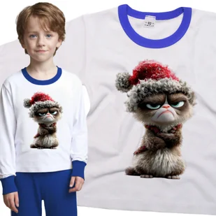 Piżama dziecięca Grumpy Cat Foch Obrażony Kot Śmieszne Święta 86/92 - VoloDonum - Piżamy dla dziewczynek Piżama dziecięca Grumpy Cat Foch Obrażony Kot Śmieszne Święta 86/92 - VoloDonum - Piżamy dla dziewczynek - miniaturka - grafika 1