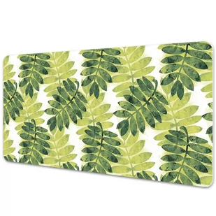 Mata ochronna na biurko Liście jarzębiny 120x60 cm - Podkładki na biurko - miniaturka - grafika 1