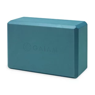 Gaiam KOSTKA DO JOGI Z PIANKI NIEBIESKA 59181 1BA-4125 - Klocki do jogi - miniaturka - grafika 1