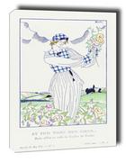 Obrazy i zdjęcia na płótnie - Summer dress in Ceylon veil by Rodier, Charles Martin - obraz na płótnie Wymiar do wyboru: 20x30 cm - miniaturka - grafika 1