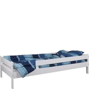 Łóżko Drewniane Sosnowe Sara 90 x 200 Meble Doktór Bejca Biała - Łóżka dla dzieci i młodzieży - miniaturka - grafika 1