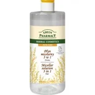 Płyny micelarne - Green Pharmacy ELFA PHARM POLSKA Płyn micelarny 3w1 owies - 500 ml - miniaturka - grafika 1