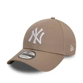 Czapki i chusty sportowe męskie - Czapka z daszkiem New Era 9FORTY MLB New York Yankees Brązowa - 60471457 - miniaturka - grafika 1