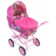 Wózki dla lalek - Wakart WOZEK DLA LAL GLEBOKI MET 55X70 399057 FOL 41587-uniw - miniaturka - grafika 1