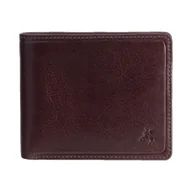 Portfele - Mały portfel skórzany Visconti TSC-46 RFID - brązowy - miniaturka - grafika 1