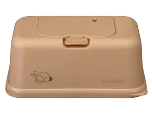 Funkybox Pojemnik na chusteczki Café latte Rabbit - Chusteczki nawilżane - miniaturka - grafika 2