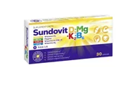 Witaminy i minerały - Polski Lek Sundovit D3+Mg+K2+B6 x 30 tabl - miniaturka - grafika 1