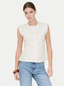 Koszulki i topy damskie - ONLY T-Shirt Marie 15372452 Biały Regular Fit - miniaturka - grafika 1