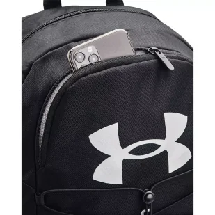 Under Armour Plecak sportowy unisex Hustle Czarny/czarny/srebrny (001) Jeden rozmiar 1364181 - Plecaki - miniaturka - grafika 6
