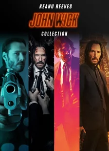 John Wick Kolekcja 1-4 - Thriller DVD - miniaturka - grafika 1