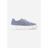 Sneakersy damskie - redFOX Buty Damskie SNEAKERSY VICES BLUE R. 39 - miniaturka - grafika 1