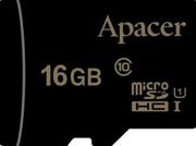 Karty pamięci - Karta pamięci APACER AP16GMCSH10U1-R, microSDHC, 16 GB - miniaturka - grafika 1
