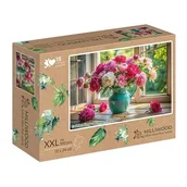 Puzzle - Drewniane puzzle - Milliwood - Kwitnące okno / Celebrating - Blossom window - miniaturka - grafika 1