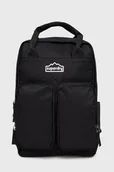 Plecaki - Superdry plecak damski kolor czarny duży gładki - miniaturka - grafika 1