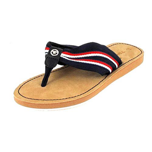 TOM TAILOR Damskie japonki 1191603, niebieski - grantowy - 40 EU