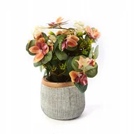 Sztuczne kwiaty - Kwiatek W Doniczce Ozdobna Roślina Różne Kolory - miniaturka - grafika 1