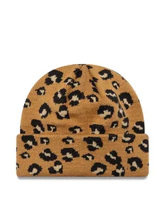 New Era Czapka Wmns Wide Leo Beani 60565280 Beżowy - Czapki damskie - miniaturka - grafika 1