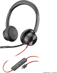 Blackwire 8225 przewodowy zestaw słuchawkowy USB C (214409-01) - Słuchawki - miniaturka - grafika 1