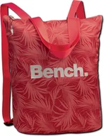 Plecaki - Bench czerwony kolorowy plecak nylonowy plecak miejski czerwony plecak damski 30x40x13 plecak damski D2ORI303D - miniaturka - grafika 1