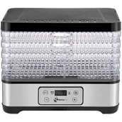 Suszarki do grzybów, owoców i warzyw - LIBERTYLINE Fungi 280W Srebrno-czarny - miniaturka - grafika 1