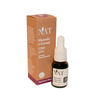 NAT NAT Olejek konopny 2% CBD 15ml 21NACOLE02 - Suplementy naturalne - miniaturka - grafika 1