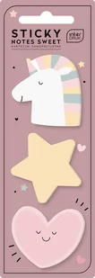 Notes Samoprzylepny SWEET Pastel Tęczowe 75 sztuk - Notesy i bloczki - miniaturka - grafika 1